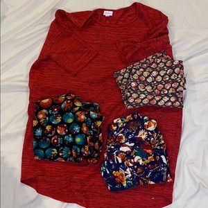 Red and black striped Irma